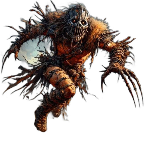 creature, animal, hair, dragon transparent PNG cut-out