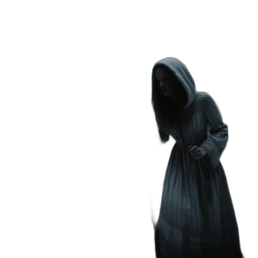 dress, mask, staff, jacket transparent PNG cut-out