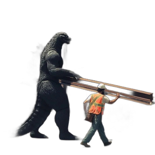 weapon, animal, creature, staff transparent PNG cut-out