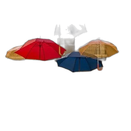 umbrella, hat, shoes, crown transparent PNG cut-out