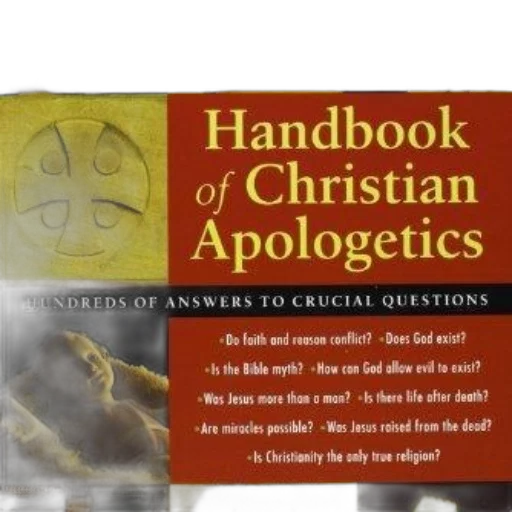 handbook, christian, apologetics, offers transparent PNG cut-out