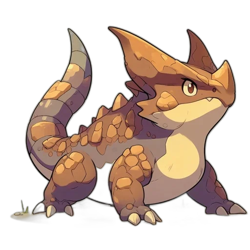 dragon, creature, animal, staff transparent PNG cut-out
