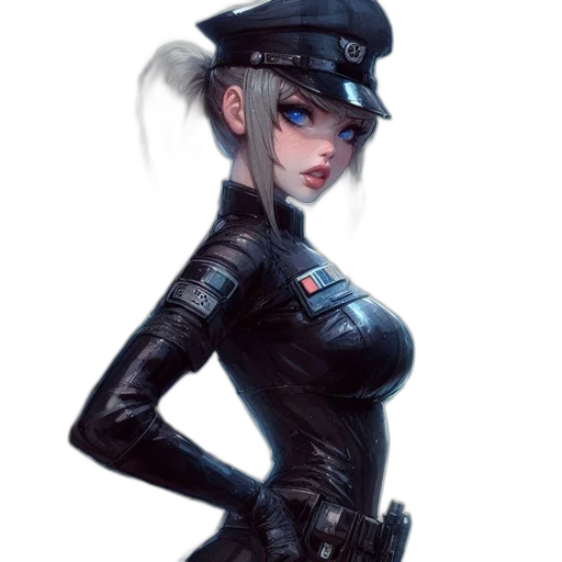 staff, robot, dress, weapon transparent PNG cut-out