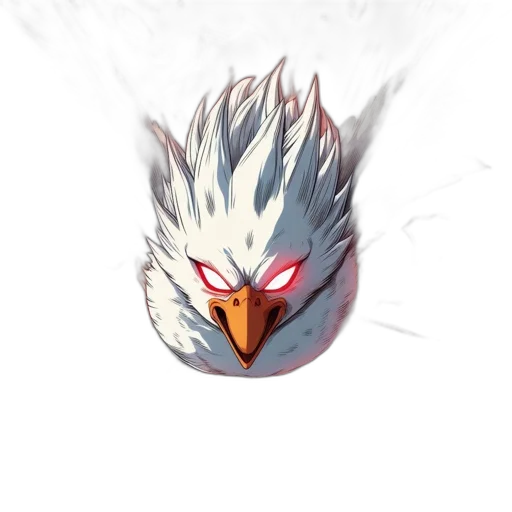 creature, animal, mask, hair transparent PNG cut-out