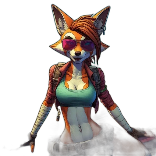 staff, jacket, mask, animal transparent PNG cut-out