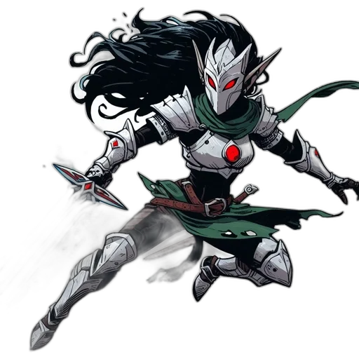 comic book art, concept art, fantasy art, pixel art transparent PNG cut-out