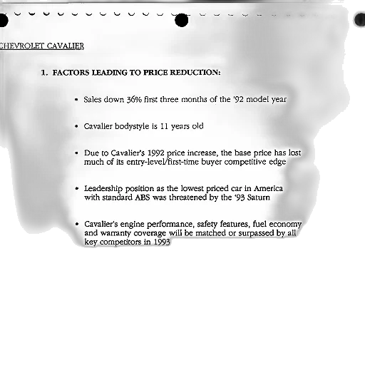 document, titled, chevrolet, cavalier transparent PNG cut-out