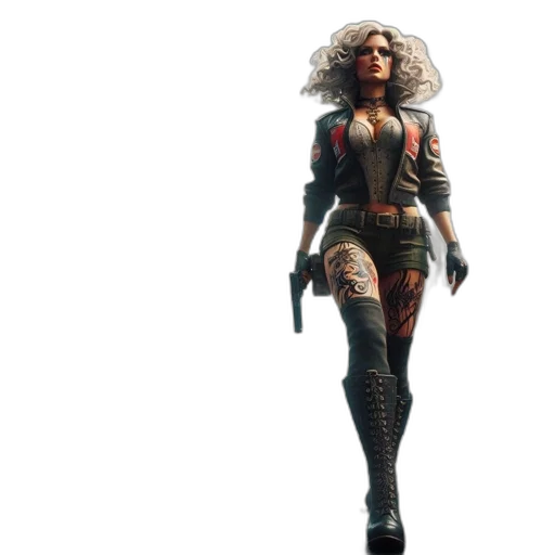 concept art, fantasy art, comic book art, 3d render transparent PNG cut-out