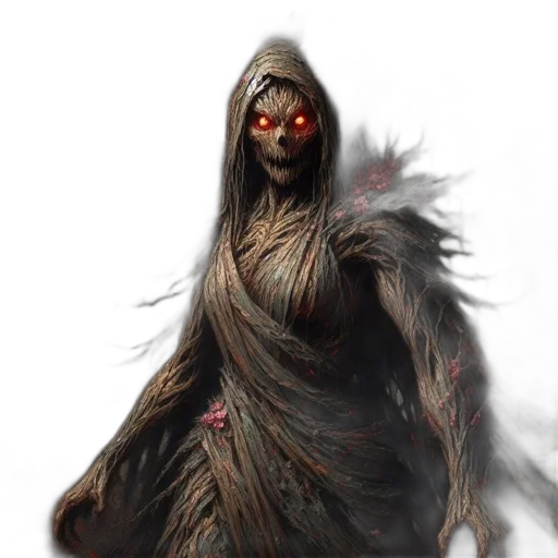 creature, mask, staff, face transparent PNG cut-out