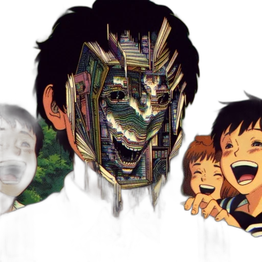 mask, face, robot, creature transparent PNG cut-out