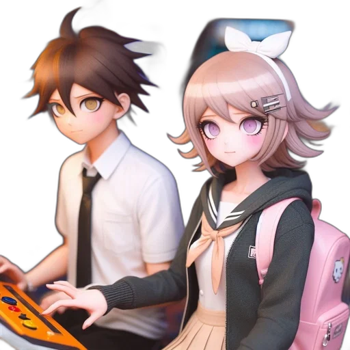 staff, anime, pixel art, concept art transparent PNG cut-out