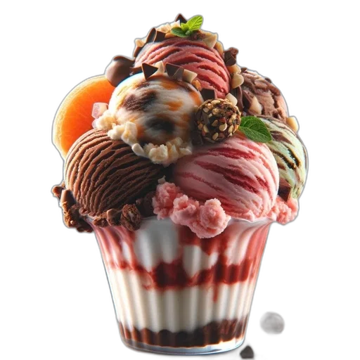 food, crown, hat, 3d render transparent PNG cut-out