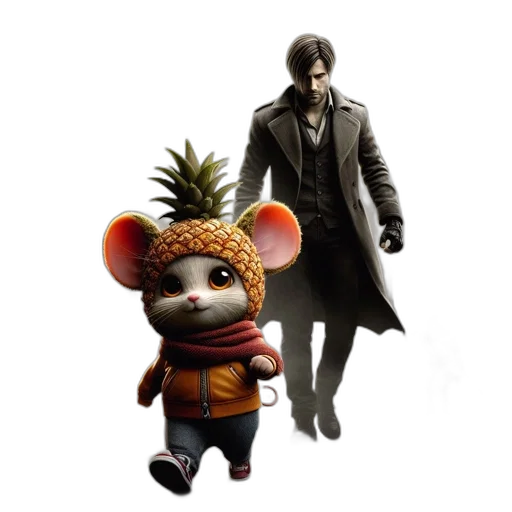 jacket, concept art, misty, atmospheric transparent PNG cut-out