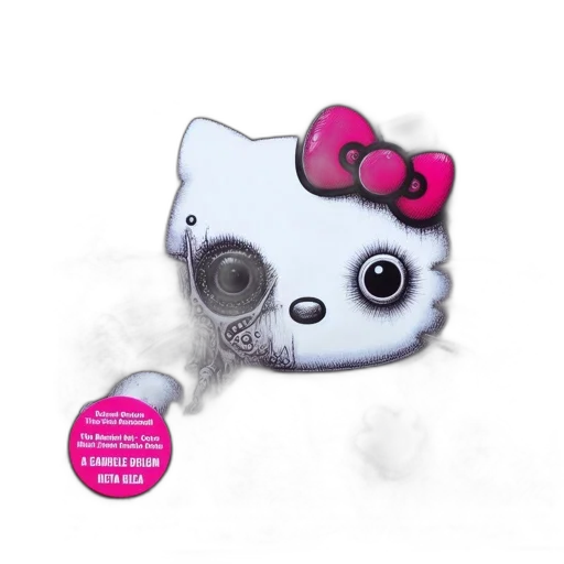 creature, mask, concept art, 3d render transparent PNG cut-out