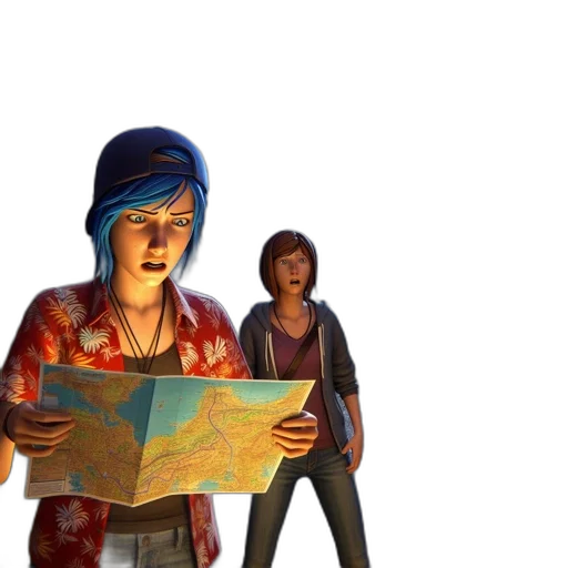 concept art, 3d render, comic book art, photorealistic transparent PNG cut-out