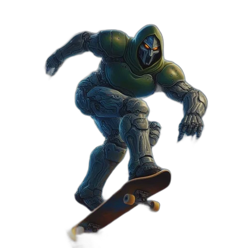 robot, creature, weapon, mask transparent PNG cut-out