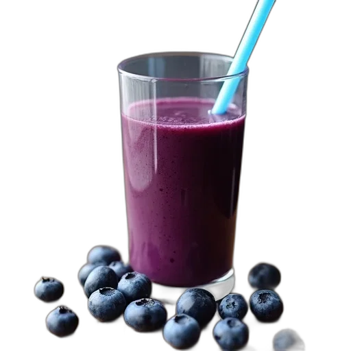 food, blue, glass, filled transparent PNG cut-out