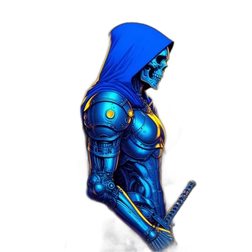 sword, staff, robot, weapon transparent PNG cut-out