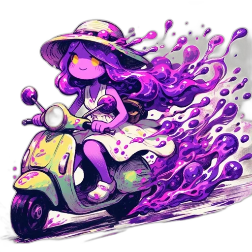 car, concept art, watercolor, pixel art transparent PNG cut-out