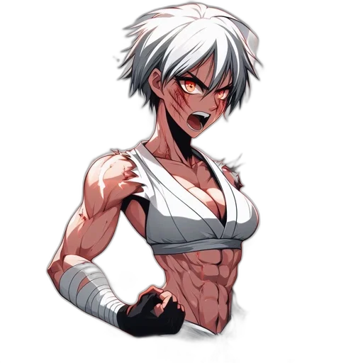 weapon, robot, pixel art, anime transparent PNG cut-out