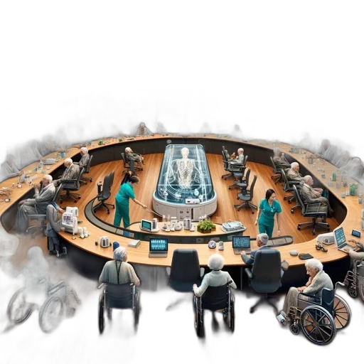 staff, concept art, outer space, innovative transparent PNG cut-out