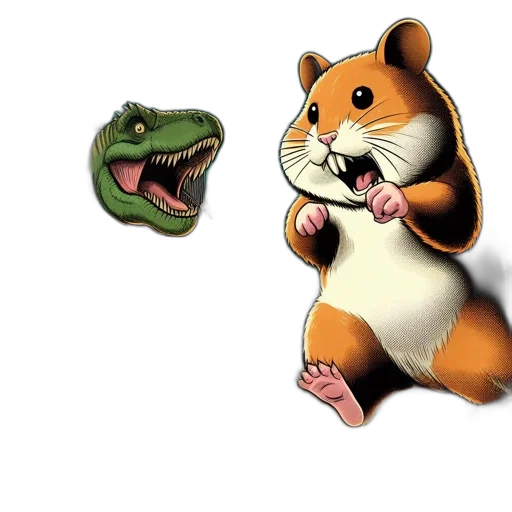 animal, creature, concept art, 3d render transparent PNG cut-out