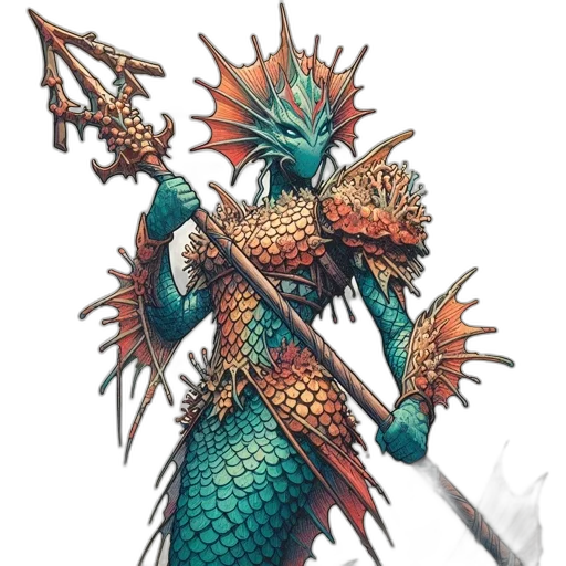 dragon, staff, sword, weapon transparent PNG cut-out
