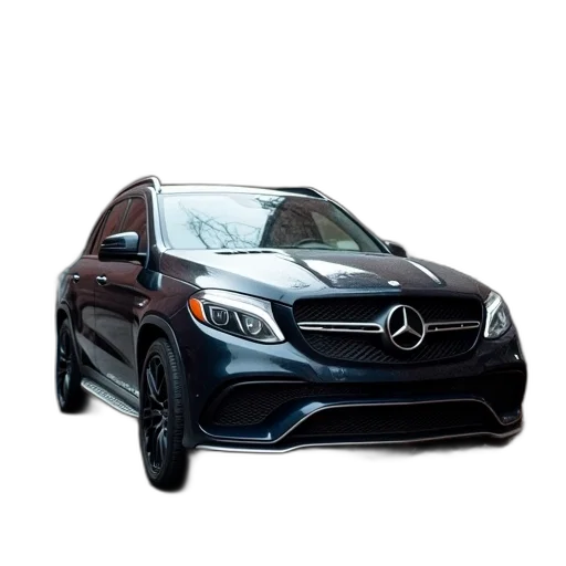 car, photorealistic, 3d render, mercedes transparent PNG cut-out