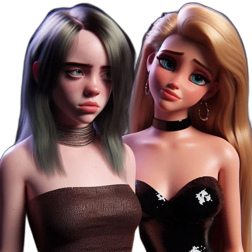 3d render, concept art, photorealistic, cartoon transparent PNG cut-out