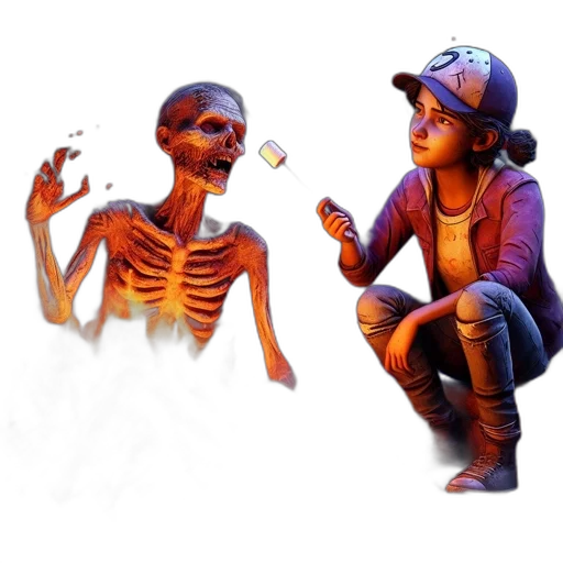 concept art, 3d render, pixel art, fantasy art transparent PNG cut-out
