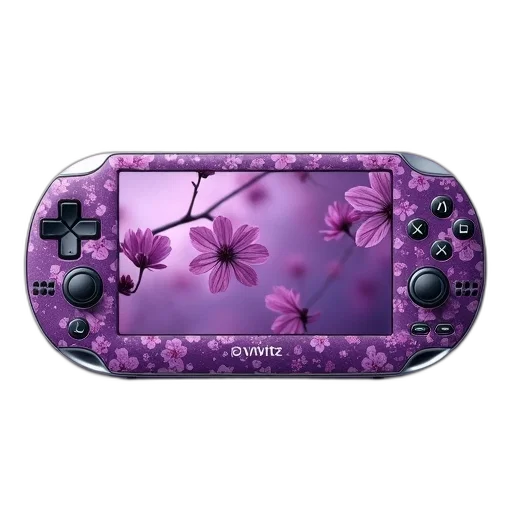 weapon, 3d render, vaporwave, purple transparent PNG cut-out