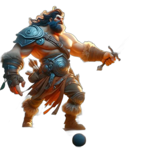 staff, concept art, fantasy art, 3d render transparent PNG cut-out