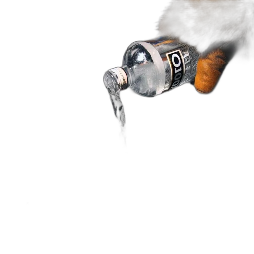 bottle, robot, weapon, jewelry transparent PNG cut-out