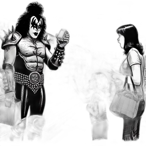 comic book art, concept art, fantasy art, pencil sketch transparent PNG cut-out