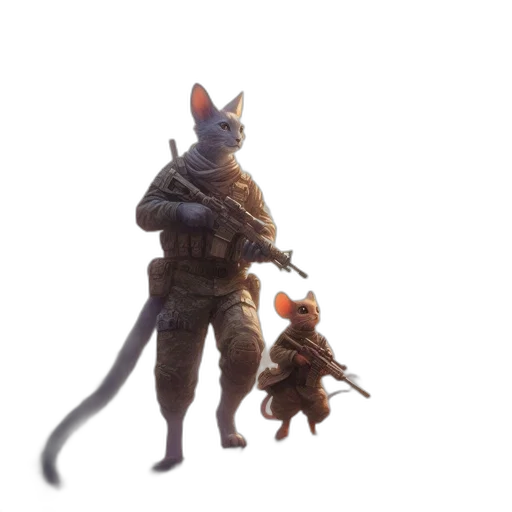 staff, weapon, animal, creature transparent PNG cut-out