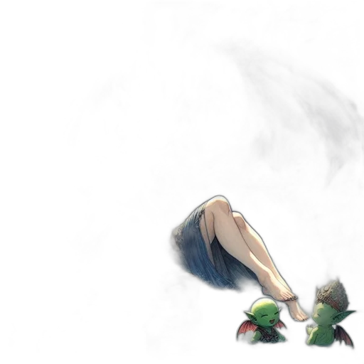 dress, weapon, sword, creature transparent PNG cut-out