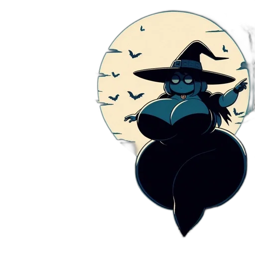 mask, dress, staff, hat transparent PNG cut-out