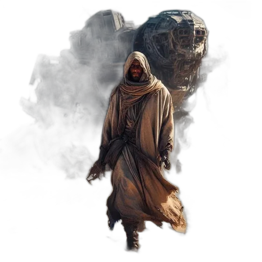 creature, mask, concept art, fantasy art transparent PNG cut-out