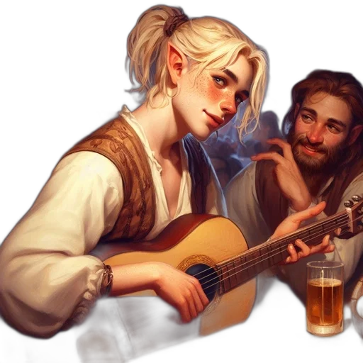 fantasy art, concept art, pixel art, oil painting transparent PNG cut-out