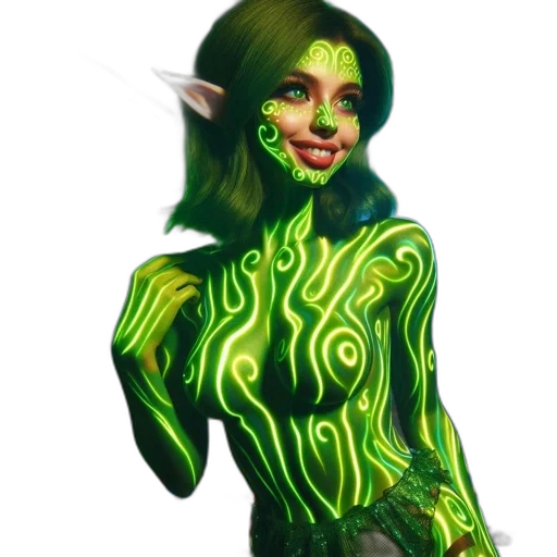 creature, staff, mask, face transparent PNG cut-out