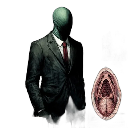 mask, jacket, creature, face transparent PNG cut-out