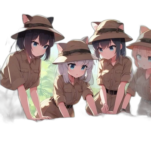 hat, staff, weapon, animal transparent PNG cut-out
