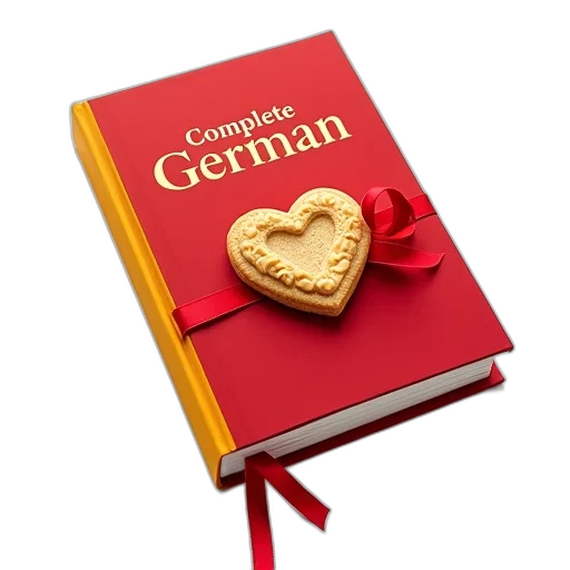 book, titled, complete, german transparent PNG cut-out