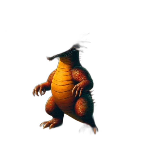 creature, dragon, animal, hat transparent PNG cut-out