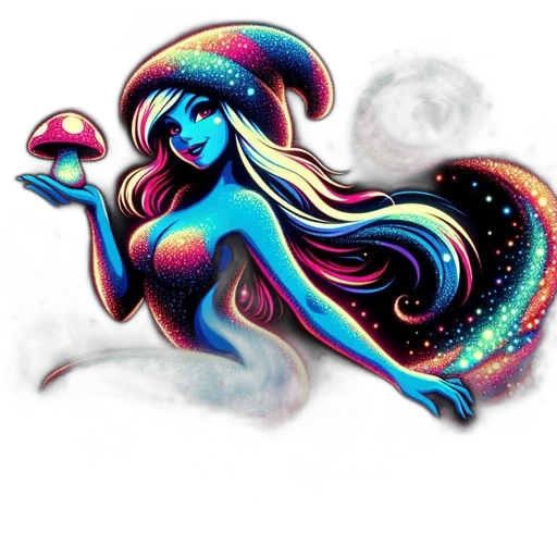 staff, fantasy art, pixel art, cartoon transparent PNG cut-out