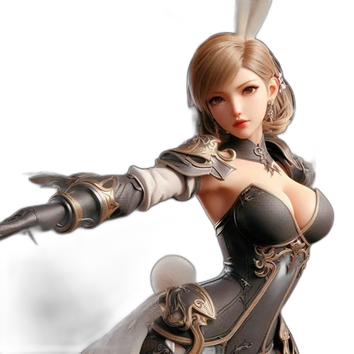 weapon, staff, sword, fantasy art transparent PNG cut-out