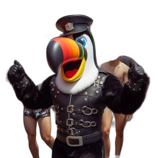 mask, robot, animal, jacket transparent PNG cut-out