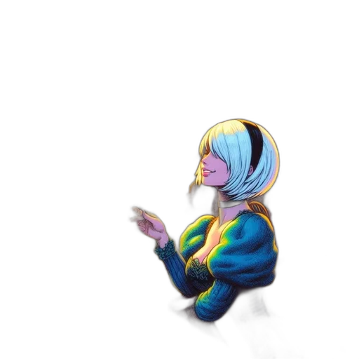 mask, robot, jacket, creature transparent PNG cut-out