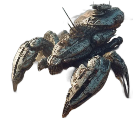 weapon, dragon, creature, robot transparent PNG cut-out