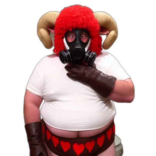 mask, creature, animal, staff transparent PNG cut-out